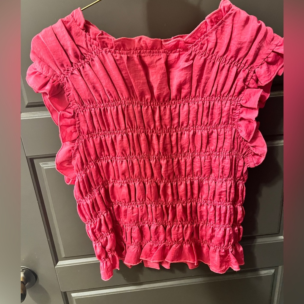 Pink top